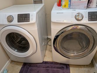 Samsung washer dryer set (dryer broken, doesn't heat)