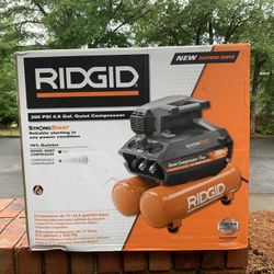 Ridgid 200psi compressor (new)