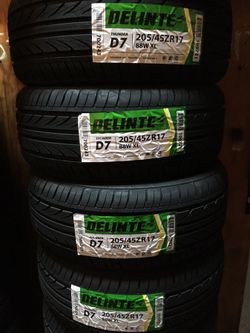 NEW SET OF - 205/45/R17 $270 INSTALLED