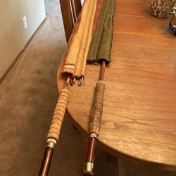 Antique Split Bamboo Fly Rods