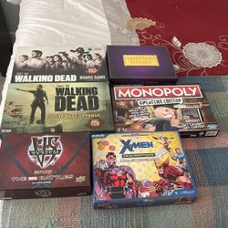 6 Collector Speciality Board Games All For $50