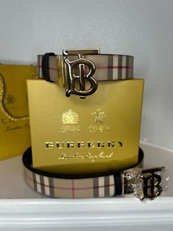 Burberry Belt Brand New With Box And Dust Cover