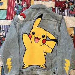 Levi’s x Pokémon 25th Anniversary Embroidered Vintage Fit Trucker Jacket