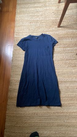 JCrew navy t shirt dress