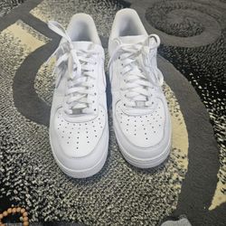 Nike Air Force Low Men Size 12 White