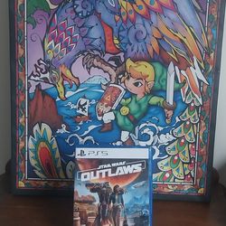 Star Wars Outlaws for Playstation 5 in GREAT condition!