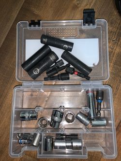 Mixed sockets & drill attachments