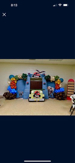 Jurassic Park theme birthday