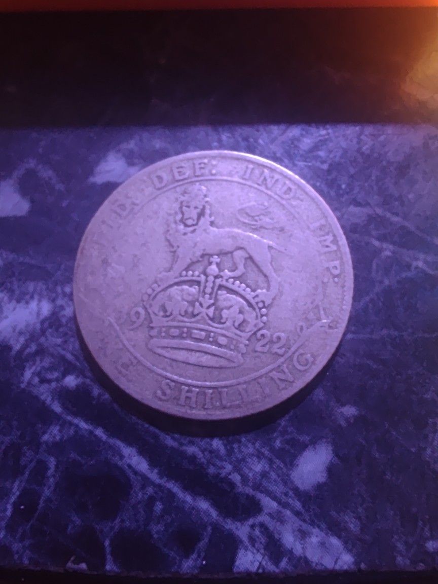 1922 George V Shilling