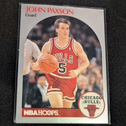 1990-91  Hoops #67  John Paxson  Chicago Bulls 