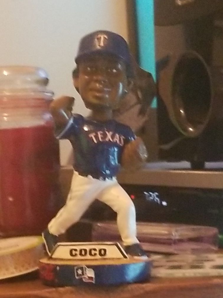 Coca-Cola Francisco Cordero #31 Texas bobblehead