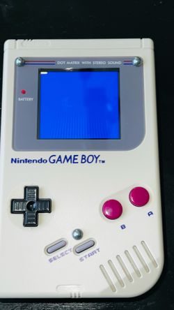 Gameboy Modded with Bivert and color screen