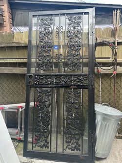 Black Security Door 36x80