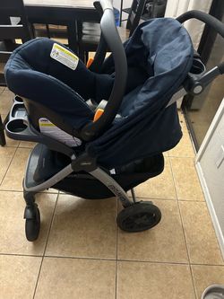 Chicco Bravo Car seat with stroller