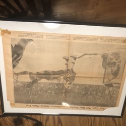 Vintage BOBBY ORR Newspaper Bruins 