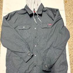 Lot 570 Wolverine Men's Overman Hooded Shirt Jacket