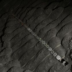 Ice London Moissanite Silver Diamond Chain