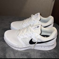 White Nike Running Shoes