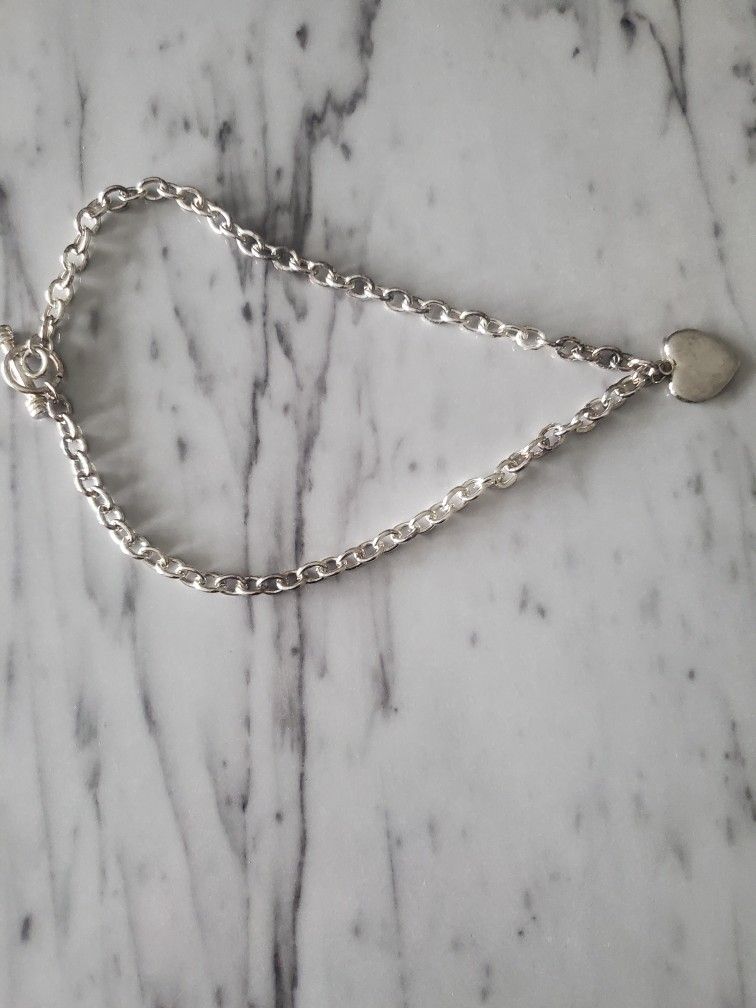 HEART CHARM CHAIN CHOKER