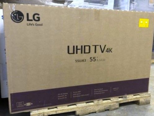 LG UHD 55" TV - 4K with Smart OS