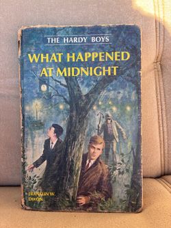 Hardy Boys ~ What Happened At Midnight ~ #10 ~ F. W. Dixon ~ Matte Cover 1967
