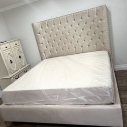 Tufted Bed Frame