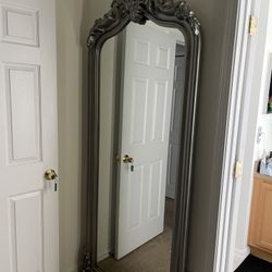 Antique Silver Mirror 