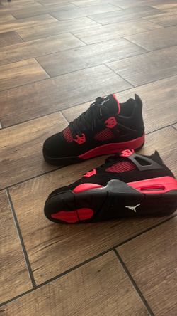 Jordan’s 4 red retro girls shoes