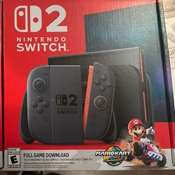 Brand New Nintendo Switch 2 Mario Kart World Console Bundle IN HAND SHIPS NOW