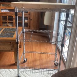 3tier Shelf On Wheels