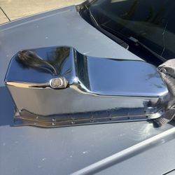 Chrome 1986 And Up Small Block Chevy Oil Pan
