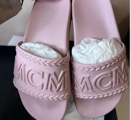 MCM Women's Big Logo Slides