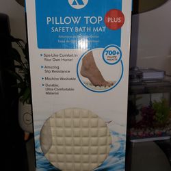 Pillow Top Safety Bath Mat.