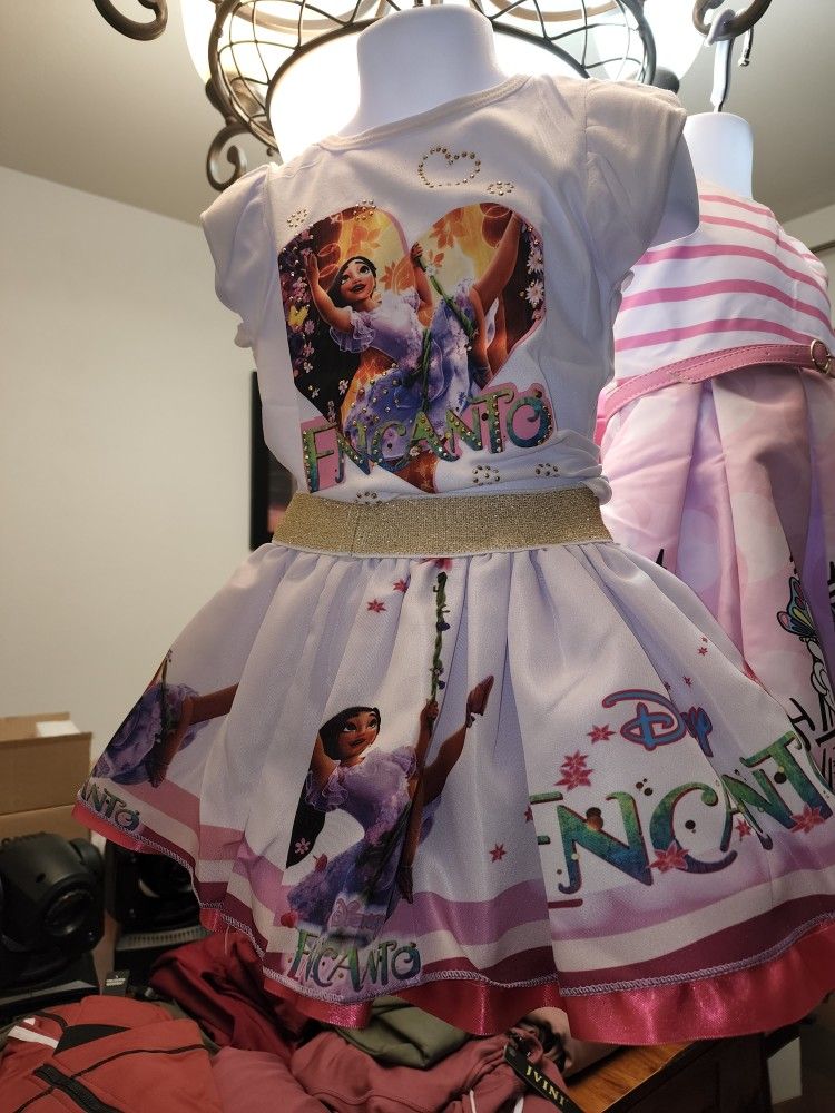 Encanto Tutu, Skirt And Shirt.