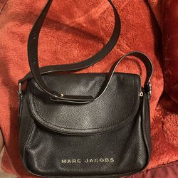 Marc Jacobs Flap Leather Messenger Bag