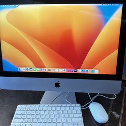 Apple  iMac Retina 4K, 21.5 inches -MacOS Ventura-2017