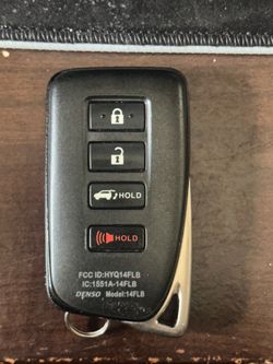 Title: OEM Lexus 4-Button Smart Proximity Key Fob (FCC: HYQ14FLB / Board: 3950)