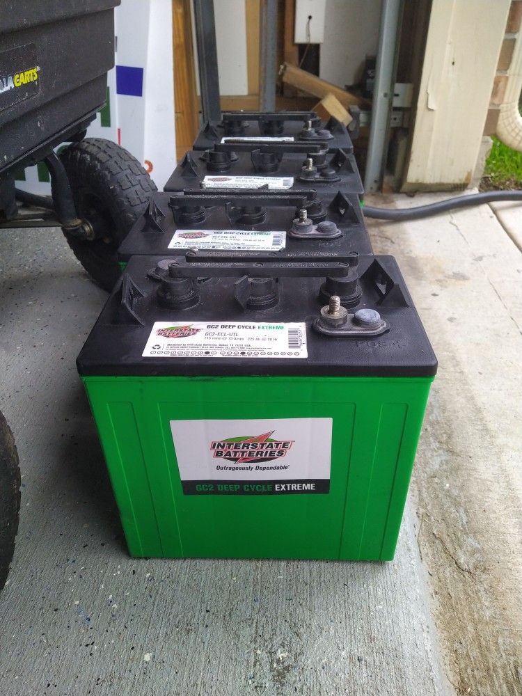 Interstate GC2-ECL-UTL 6V RV / Golf Cart 225Ah Batteries