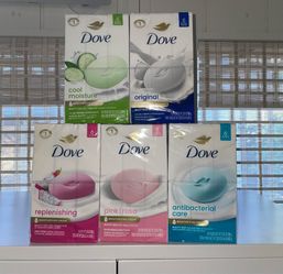 Dove bars 6 count - $8 each