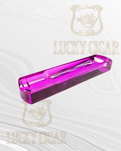 Lucky Solo Crystal Cigar Ashtray – Premium Glass Ashtray