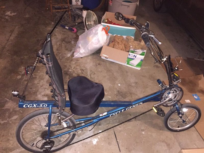 Cycle genius recumbent bike sale