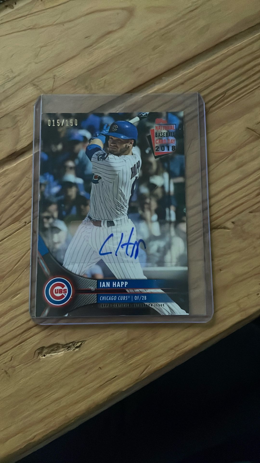 Ian Happ 2018 Tapps Auto 