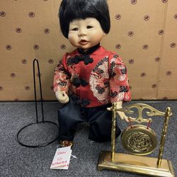 Ashton Drake Chinese Boy Porcelain Doll
