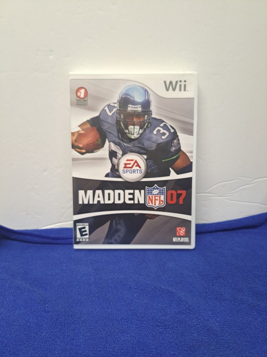 Madden NFL 07 For Nintendo Wii No Manual