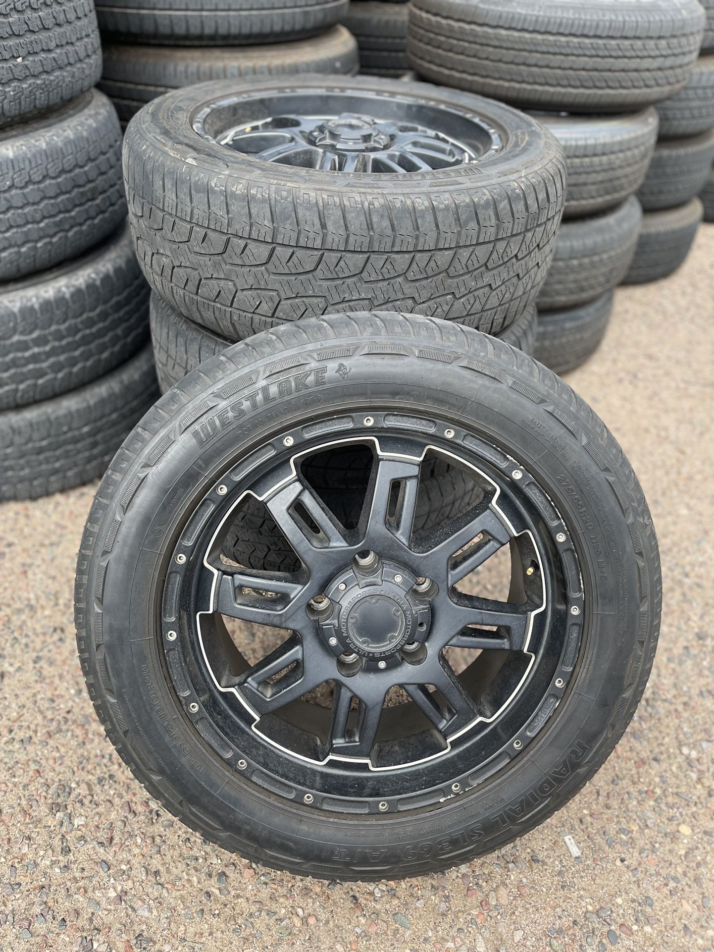 20” Ultra Motorsport Wheels And Tires