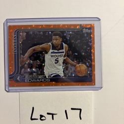 Anthony Edwards 2025 Topps Flagship Basketball 
