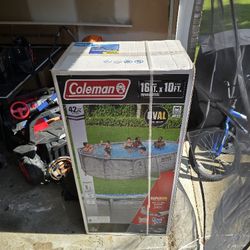 Coleman 16ft By 10ft Power Steel. 42inch Deep