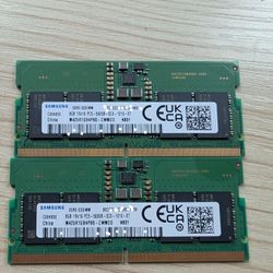 Samsung 16GB (2 x 8GB) DDR 5600 Mhz Laptop/Mini PC RAM