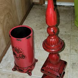 Kitchen Items Small Air Fryer Red Vase Decorative 