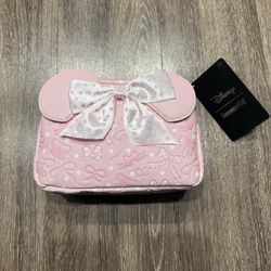 Disney Loungefly Cosmetic Bag - Minnie Mouse Pink Bow Ears